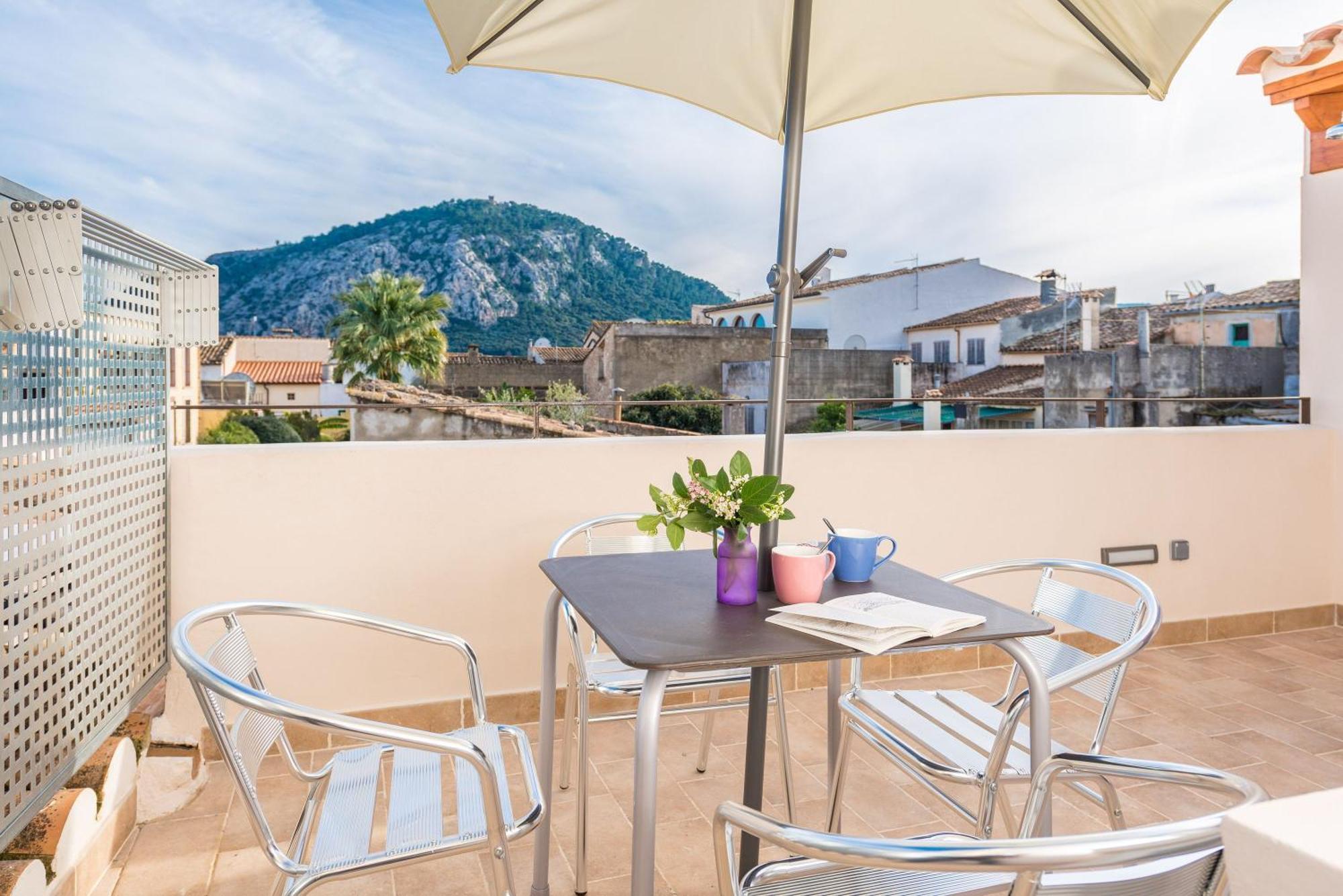 Casita Pueblo Villa Pollenca Bagian luar foto